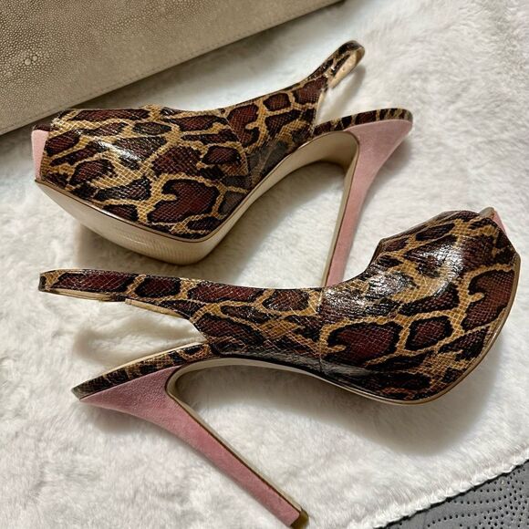 Enzo Angiolini Women's Bronze Snake/
Skin Print Women Pumps Heels
8M New💋 - Picture 8 of 17